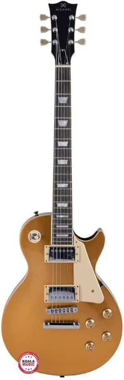 GUITARRA LP MICHAEL STRIKEGM750N GD