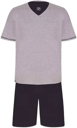 Pijama Masculino Curto Lupo (28000-001) 100% Algodão