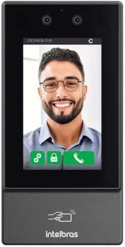 Controlador de Acesso SS 3532 MF W com Leitor Biométrico, Cartão e Senha – Segurança e Controle Profissional