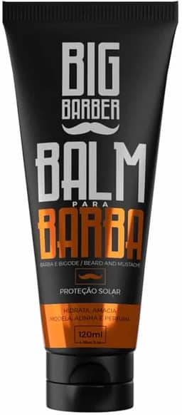 Balm Para Barba Big Barber 120ml Profissional