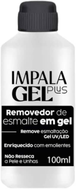 REMOVEDOR DE ESMALTE EM GEL - IMPALA GEL PLUS COMERCIAL