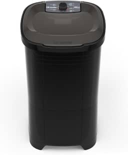 Mueller Máquina de Lavar Roupa Semiautomática Tanquinho 10 kg Preto 220V MLT10