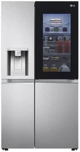Geladeira Smart Lg Side by Side Instaview Craft Ice Uvnano 598 litros Motor Inverter Gc-x257csh1 - 127v