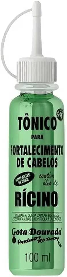 Gota Dourada Tônico Capilar Tratamento Rícino 100 Ml