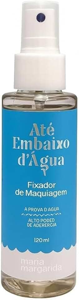 FIXADOR DE MAQUIAGEM ATÉ EMBAIXO D'ÁGUA MARIA MARGARIDA