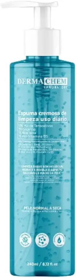 Espuma Cremosa De Limpeza 250Ml Cod: 8744 - Derma Chem