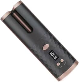 Escova Alisadora,Sem Fio Escova Alisadora5 em 1 - Alisa, Hidrata, Modela, Alinha e Anti-Frizz(Preto(Cachos))