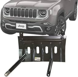 Atos Protetor de Carter Completo Compatível Com Renegade 2019 20 Parafusos Fixadores