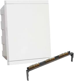 Kit Quadro Distribuição Embutir para 18 Disjuntores e Barramento Strahl
