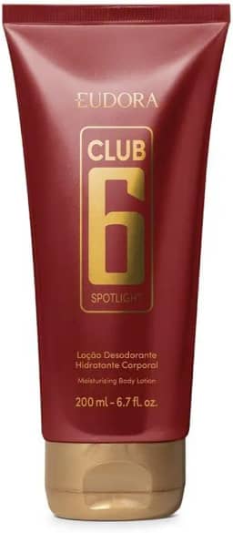 Eudora Club 6 Spotlight Loção Hidratante Desodorante Corporal 200ml