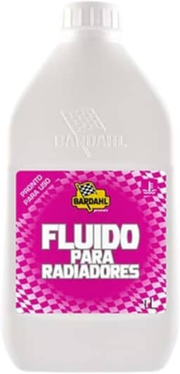 Fluido para Radiador Bardahl - Pronto para Uso - Rosa 1L