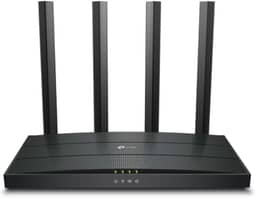 Roteador AX1500 Wi-Fi 6 TP-Link Archer AX12, Dual Band 2.4/5 GHz, Conecta até 60+ dispositivos, Até 180M² de cobertura, Portas Full Gigabit, MU-MIMO, Beamforming