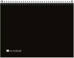 Tilibra - Caderno Sketchbook Espiral Capa Plástica A4 Académie Sense 150 G 50 Folhas