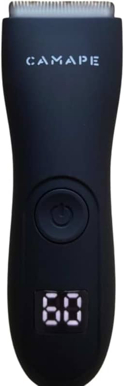 Maquina Maquininha de Raspar Barbear Pelos Íntimos Homem com lâmina cerâmica não belisca não machuca aparador virilha íntimo raspar cabelos barba corpo pezinho axila peito perna bivolt e a prova d'agua