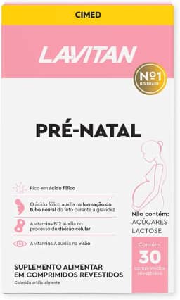 Lavitan Pré-natal Multivitamínico com 30 Comprimidos