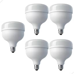 Lâmpada Bulbo Led 50w 6500k Econômica Forte com Iluminação Potente Cor Branco Frio Soquete E27 Bivolt 127v 220v (5)