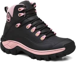 Bota Coturno Feminino Adventure Toronto Couro Legítimo