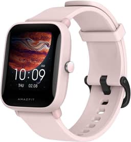 Amazfit Bip U Pro Rosa, Tela touch 1,43", GPS, À Prova D'Água, Notificações