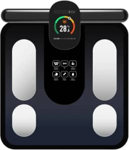 Balança Bodyscan Bioimpedancia Vision Preta Relaxmedic