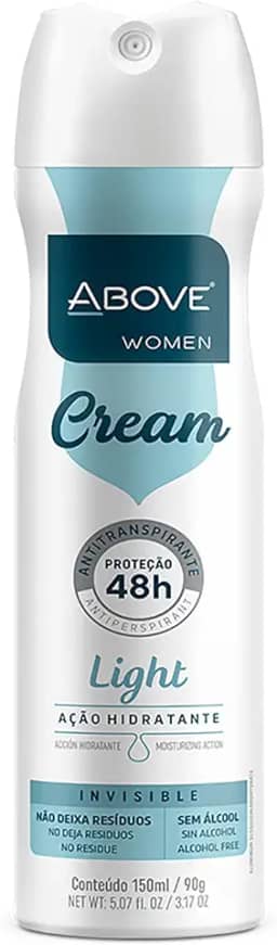 Above Desodorante Aerosol 150Ml Women Cream Light