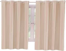 Cortina Blackout Corta Luz 220cm x 130cm - Palha