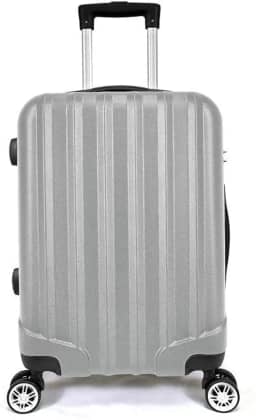 Mala de Bordo ABS 4 Rodas Action Fortt Cinza - MAB02-CZ