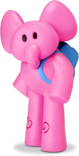 Boneco Elly Cardoso Pocoyo Rosa