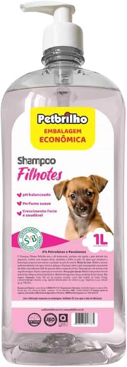 Shampoo Petbrilho Filhotes 1L