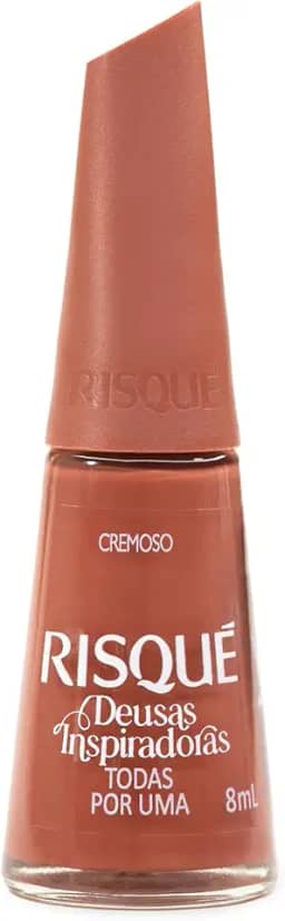 Esmalte Risqué Deusas Inspiradoras Todas Por Uma Nude Terroso 8 ml, Risqué