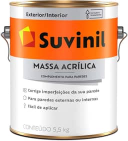 Massa Acrílica Suvinil 3,6 litros