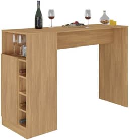 Bancada Balcão/mesa de Cozinha com Adega Multimóveis Mp2144