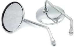 Retrovisor Moto, Retrovisor Moto Esportivo, Aço Cromado