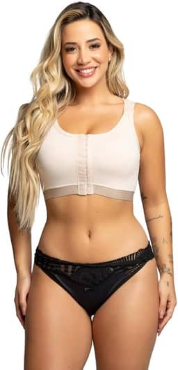 Sutiã Regata Pós-Cirúrgico Feminino – Alta Sustentação, Compressão e Conforto | Ideal para Mamoplastia, Mastectomia e Troca de Prótese – Desenvolvido por Fisioterapeuta