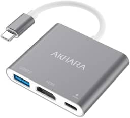 Adaptador Dex Para Samsung Usb 3.1 Tipo C Hub Thunderbolt 3.0 X Hdmi Usb 3 4k Prata - CompleteStore®