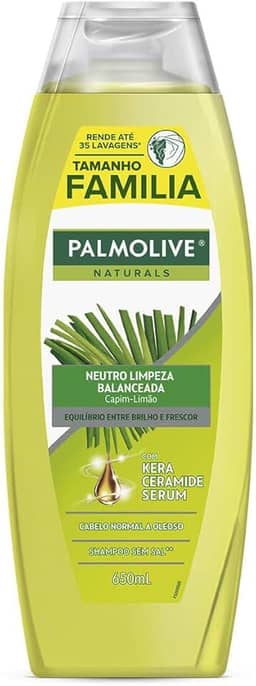 Palmolive Shampoo Naturals Neutro 650Ml Cor: Verde