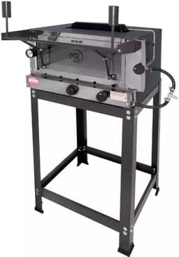 Forno de Pizza a Gás Mr Fogões 45x45cm com Infravermelho e Cavalete