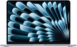 Apple 2025 MacBook Air (de 13 polegadas, Processador M4 da Apple com CPU 10‑core e GPU 10‑core, 16GB Memória unificada, 512 GB) - Azul céu