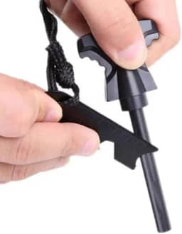 Pederneira Maciça De Magnésio Camping, Pesca Acendedor Fogo