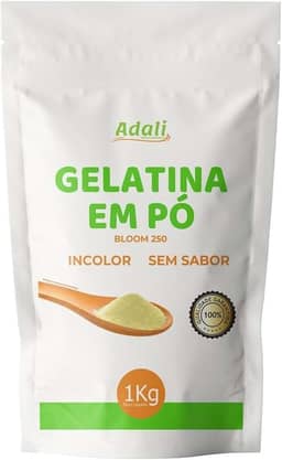 Gelatina em pó Adali 1Kg - Sem sabor