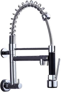 Torneira Gourmet 40cm com Misturador Monocomando Cromada de Parede Belccatgm40c-pl