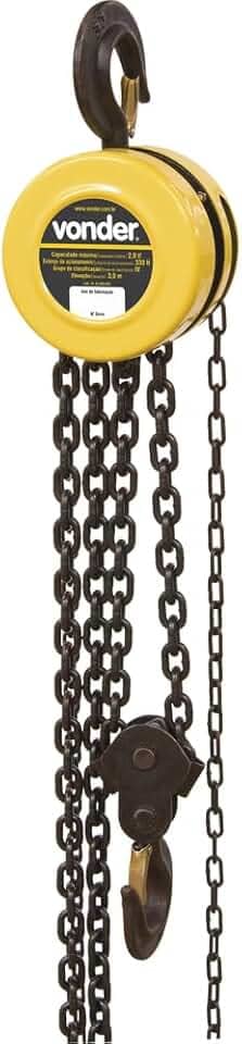 Vonder, Talha Manual, 2,0 Toneladas (2,0 Tf), Elevação 3,0 M.