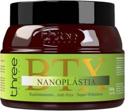 BTX Nanoplastia Capilar Sem Formol Orgânico Realinhamento Natural dos Cabelos (500g)
