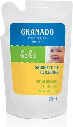 Granado Refil Sabonete Líquido Bebê, Tradicional, 250ml