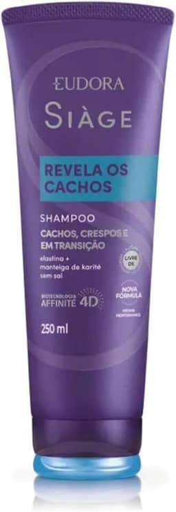 EUDORA SIAGE SHAMPOO REVELA OS CACHOS 250ml