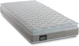 Colchão Solteiro Espuma D33 Millenium 88x188x19cm Bege/branco c/pillow top