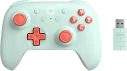 8BitDo Ultimate 2C Wireless Controller for Windows PC and Android, with 1000 Hz Polling Rate, Hall Effect Joysticks and Triggers, and Remappable L4/R4 Bumpers (Mint)