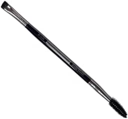 Pincel Macrilan Duplo Sobrancelha B-136 - Escova e Chanfrado Firme para Precisão - Custo-Benefício Excelente, Macrilan