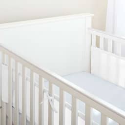 Tela Respirável Para Berço, Baby Deluxe, Branco