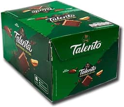 Tablete de Chocolate Talento Verde Castanha do Pará 85g c/12 - Garoto