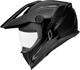 Capacete Bieffe B-Trail Authentic Preto/Grafite Com Óculos